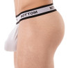 Barcode Berlin String Cache-sexe Bottom Blanc